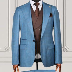 MARIO CASAS CHECKED SUIT - Image 18