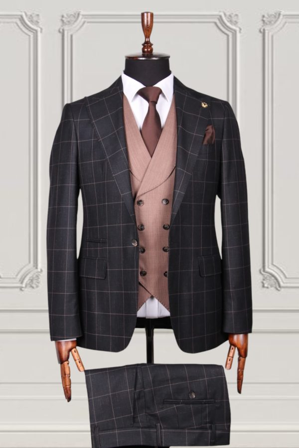 Checked suits for men Turkish Suits for Men