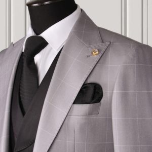 MARIO CASAS CHECKED SUIT - Image 13