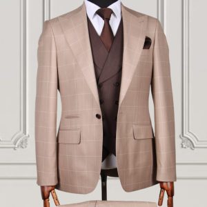 MARIO CASAS CHECKED SUIT - Image 9