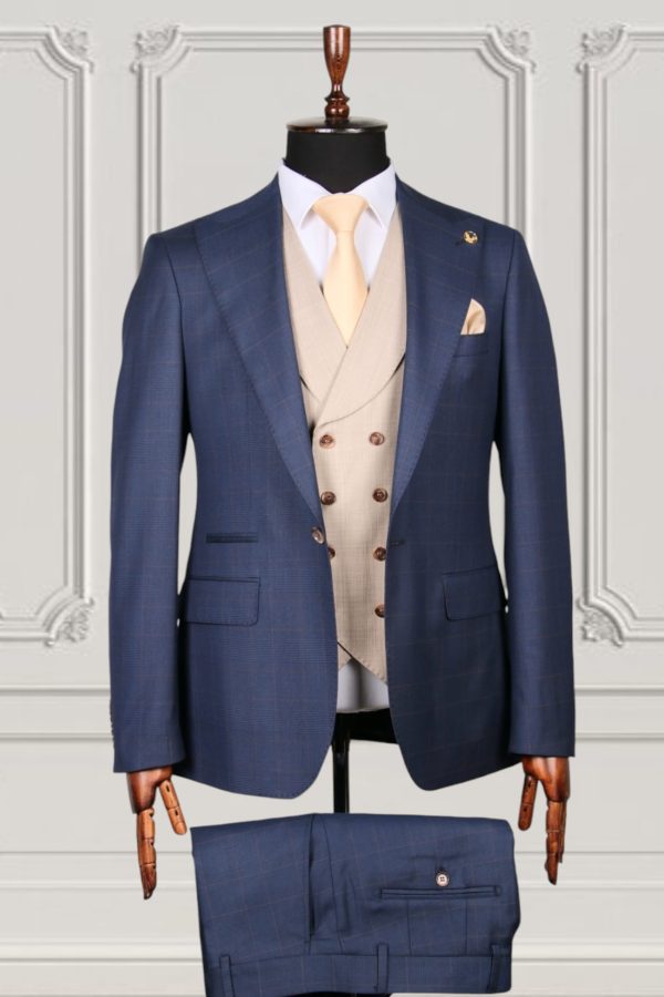 Checked suits for men Turkish Suits for Men
