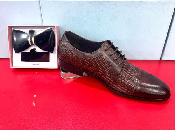 Leather shoes for men