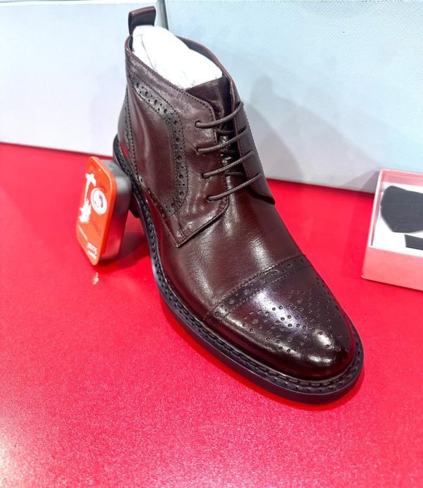 Leather shoes for men