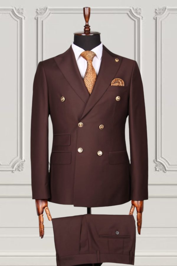 Double breasted suits for men