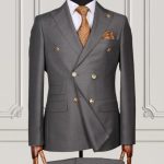 Double breasted suits for men