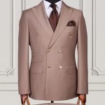 Double breasted suits for men