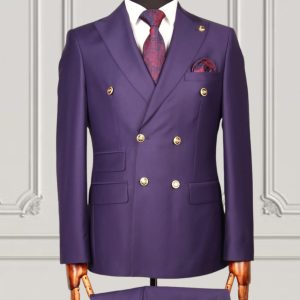 Double breasted suits for men