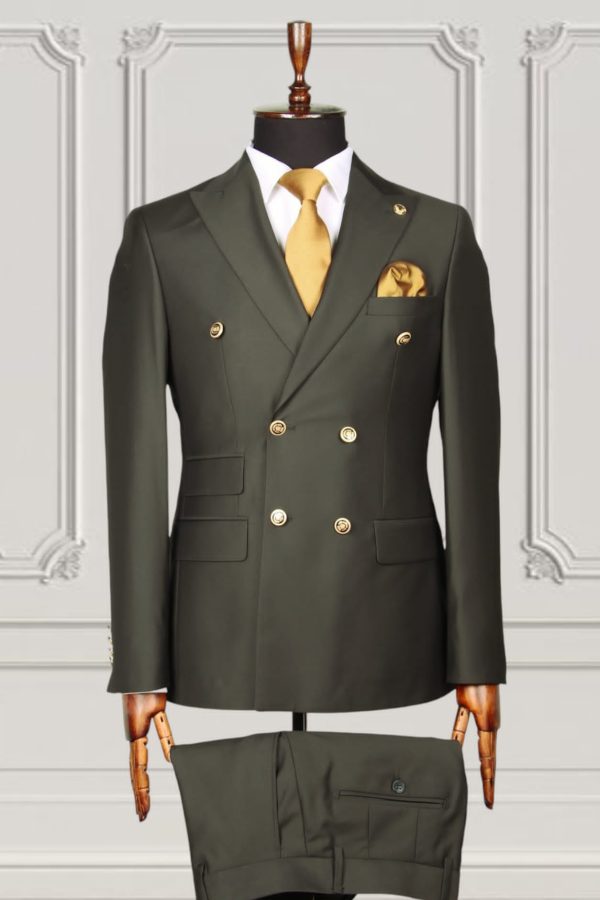 Double breasted suits for men