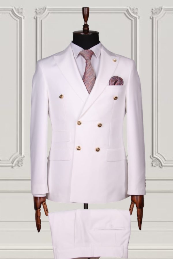 Double breasted suits for men