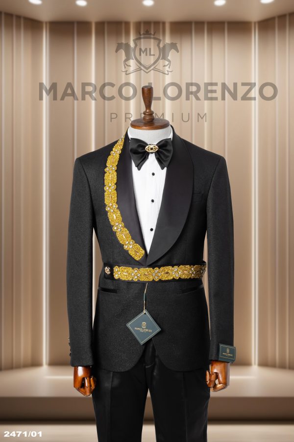 Ceremonial suits with stones