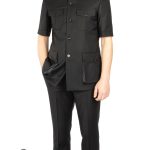 Short sleeve suit for men