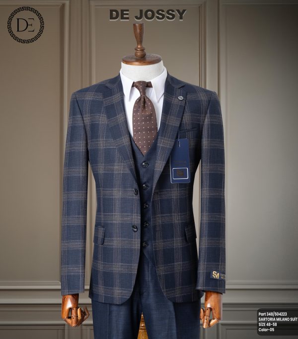 Short sleeve suit for men