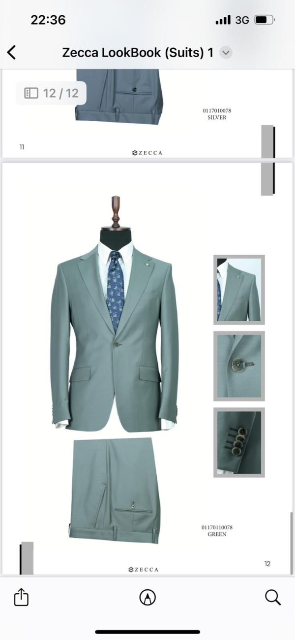 ZECCA ITALIAN SUIT - Image 10