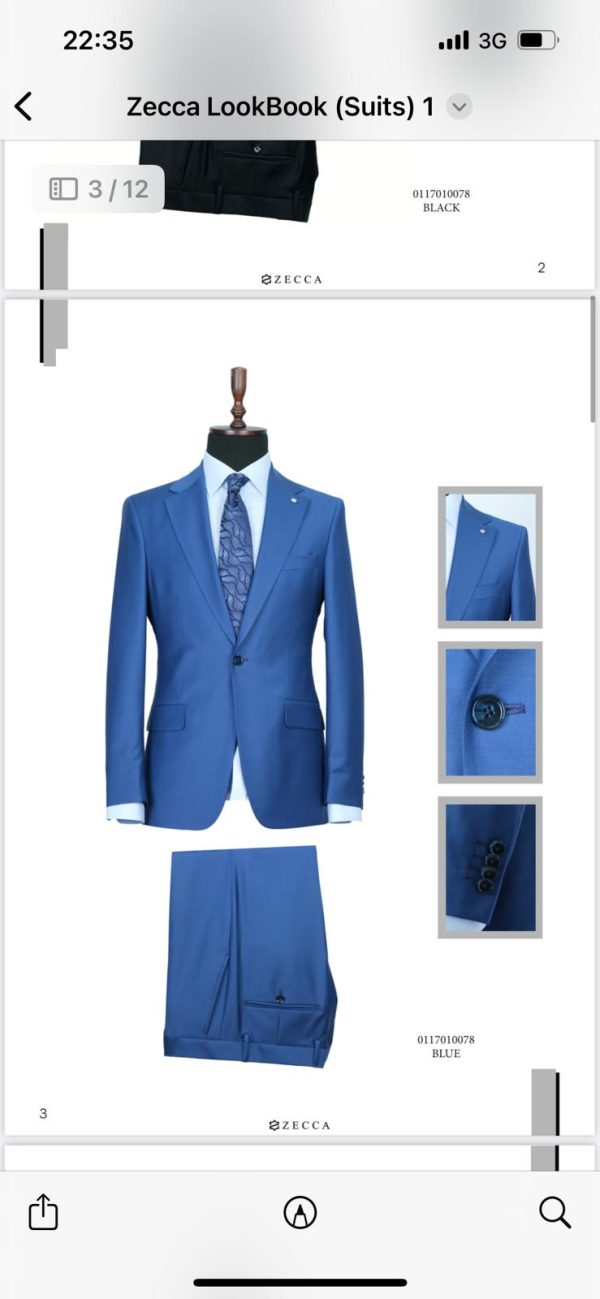 Affordable Italian suits for men