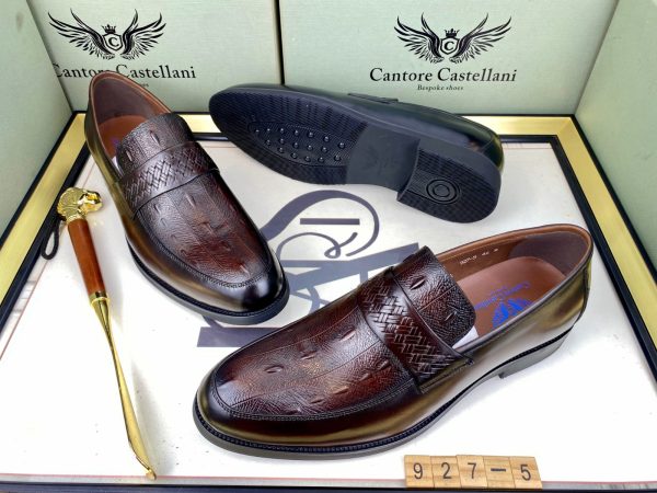 Leather shoes for men