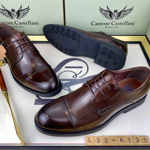 Leather shoes for men