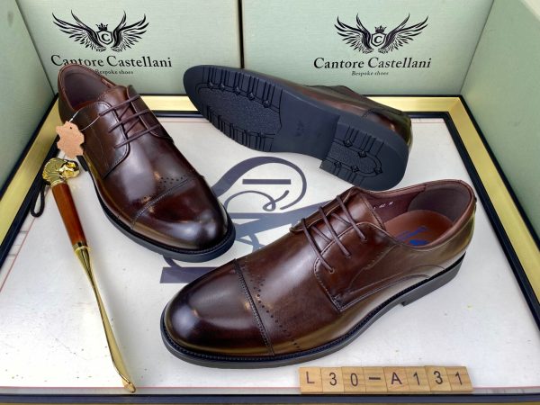 Leather shoes for men