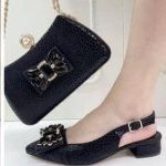 LADIES SHOE AND PURSE