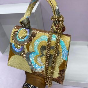 DAZZLING SEQUIN FLORAL HANDBAGS - Image 8