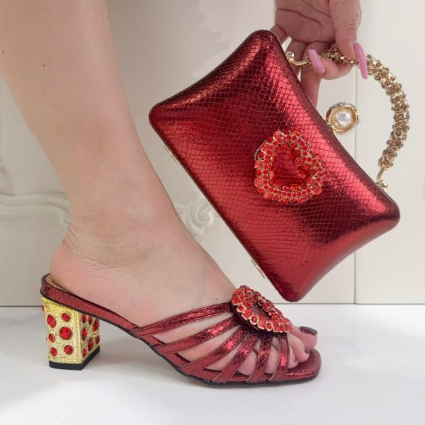 LUXURY SHOES AND BAGS SET - Image 3
