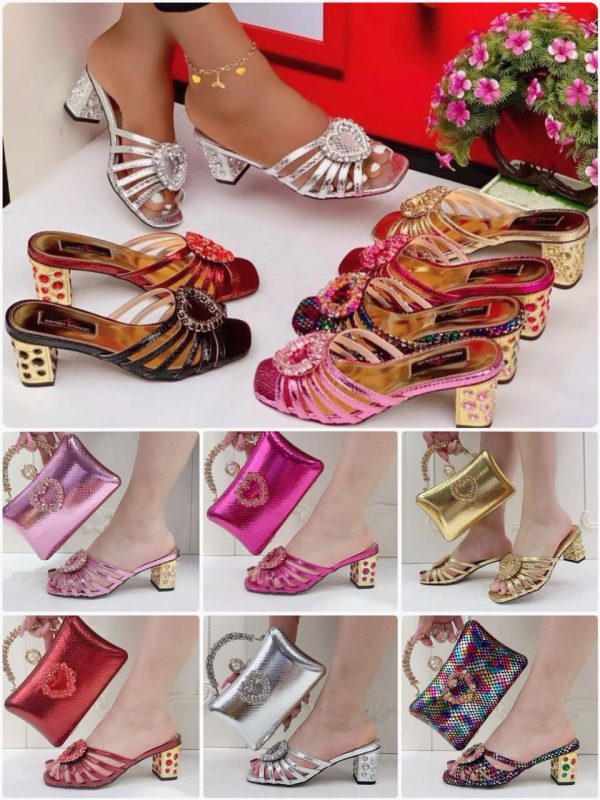 LUXURY SHOES AND BAGS SET - Image 7