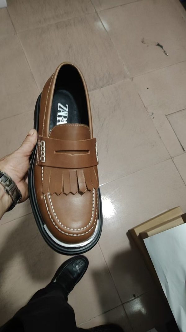 MEN ZARA LEATHER SHOE - Image 2
