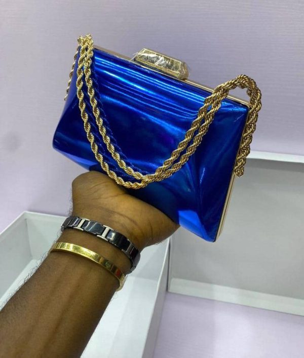 LUXURY METALLIC CLUTCH - Image 3