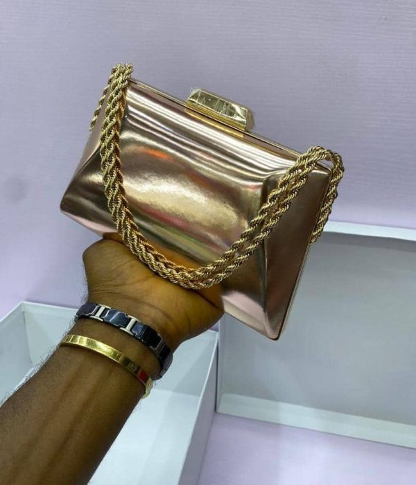 LUXURY METALLIC CLUTCH - Image 4