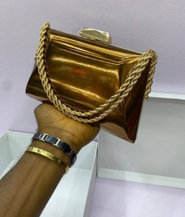 LUXURY METALLIC CLUTCH - Image 5