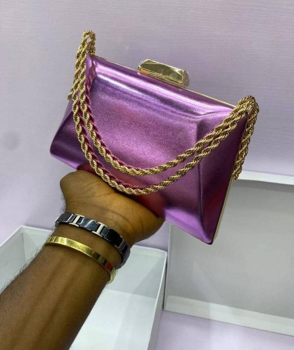 LUXURY METALLIC CLUTCH - Image 6