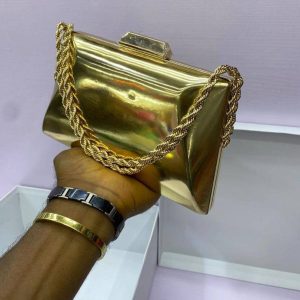 LUXURY METALLIC CLUTCH - Image 9