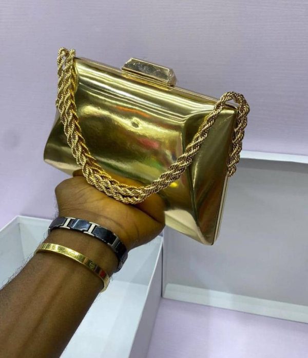 LUXURY METALLIC CLUTCH - Image 9