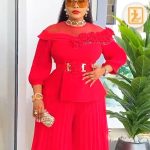 LADIES TURKISH RED JUMPSUIT