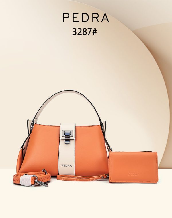 LUXE TWO TONE HANDBAGS - Image 4