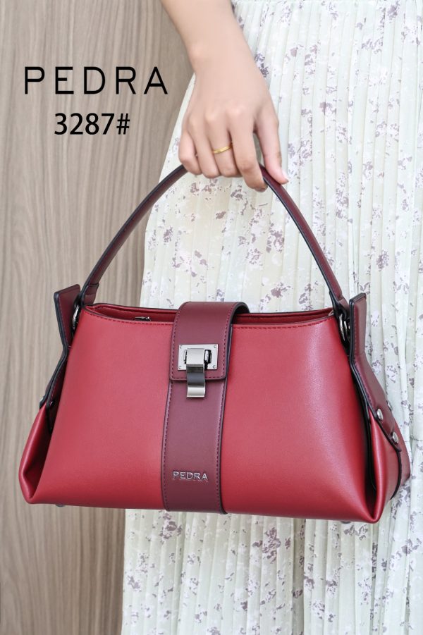 LUXE TWO TONE HANDBAGS - Image 6