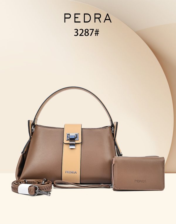 LUXE TWO TONE HANDBAGS - Image 5