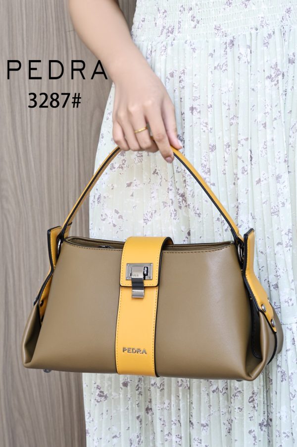 LUXE TWO TONE HANDBAGS - Image 7