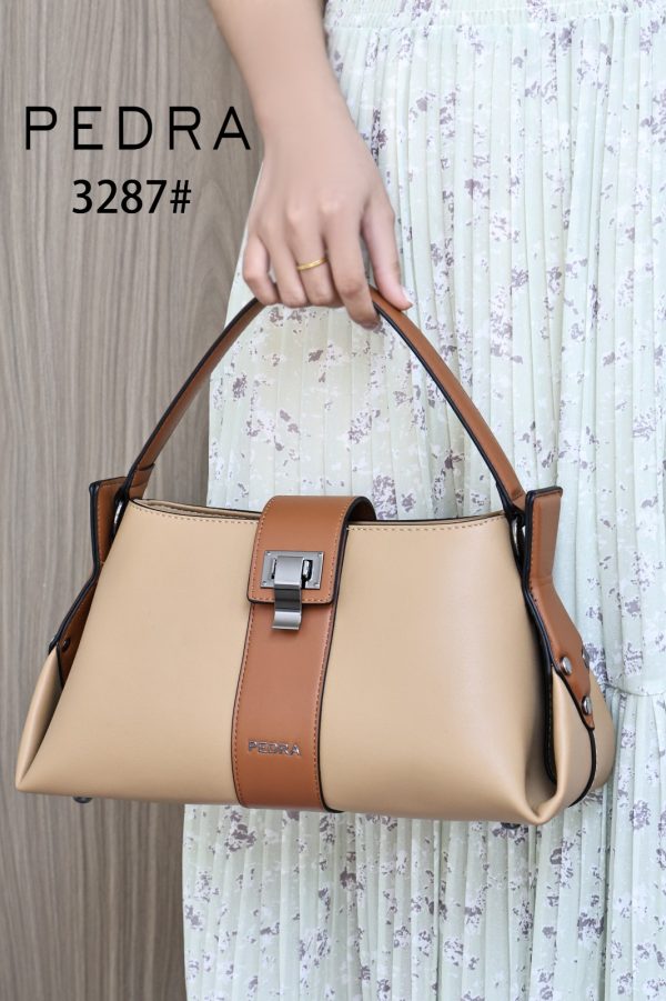 LUXE TWO TONE HANDBAGS - Image 8