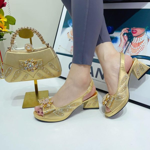 LUXURY MATCHING SHOE AND BAG SET - Image 9