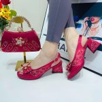 LUXURY MATCHING SHOE AND BAG SET