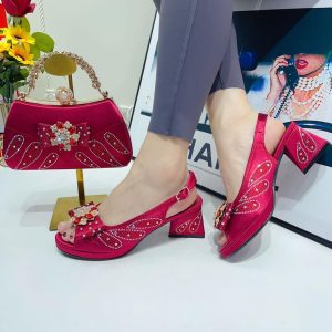 LUXURY MATCHING SHOE AND BAG SET - Image 5