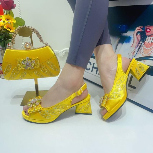 LUXURY MATCHING SHOE AND BAG SET - Image 4