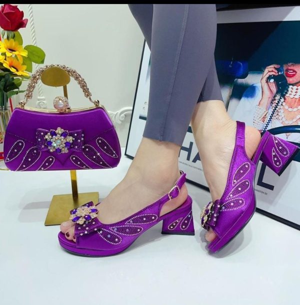 LUXURY MATCHING SHOE AND BAG SET - Image 8