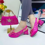 LUXURY MATCHING SHOE AND BAG SET