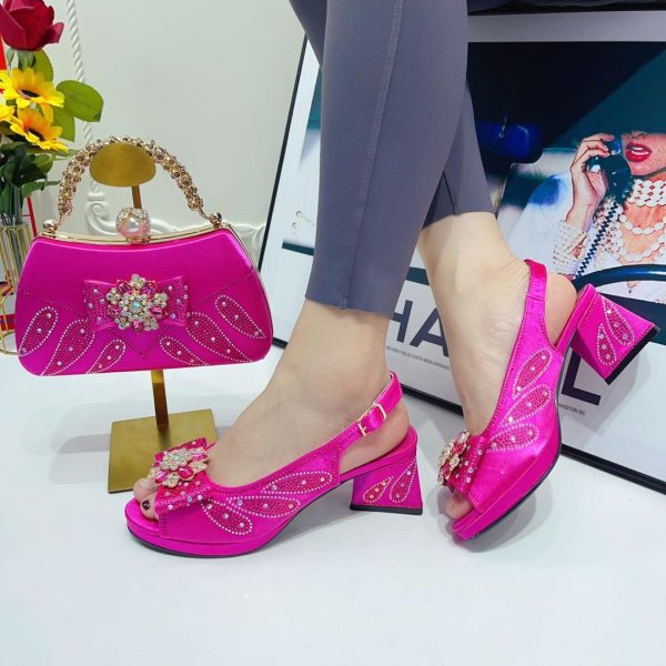 LUXURY MATCHING SHOE AND BAG SET - Image 2