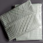 HOTEL LUXURY COTTON DUVET COVER, BEDSHEET WITH PILLOWCASES