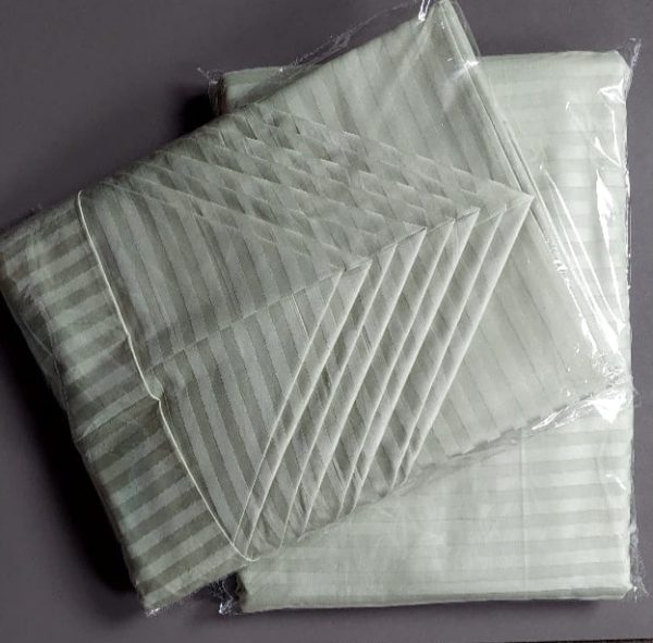 HOTEL LUXURY COTTON DUVET COVER, BEDSHEET WITH PILLOWCASES - Image 3