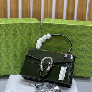 GUCCI PATENT LEATHER HANDBAGS - Image 6