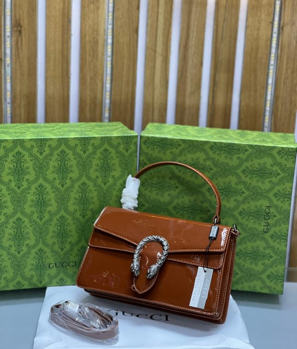 GUCCI PATENT LEATHER HANDBAGS - Image 2