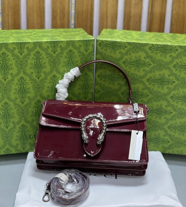 GUCCI PATENT LEATHER HANDBAGS - Image 7